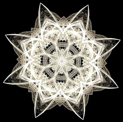 Snowflake Fractal Photograph By Maria Urso Fine Art America