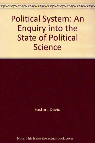 9780226180175 Political System An Enquiry Into The State Of Political
