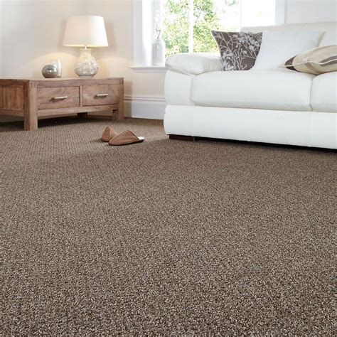 Flecked Textured Thick Loop Pile Carpet Hardwearing Hall Lounge Action