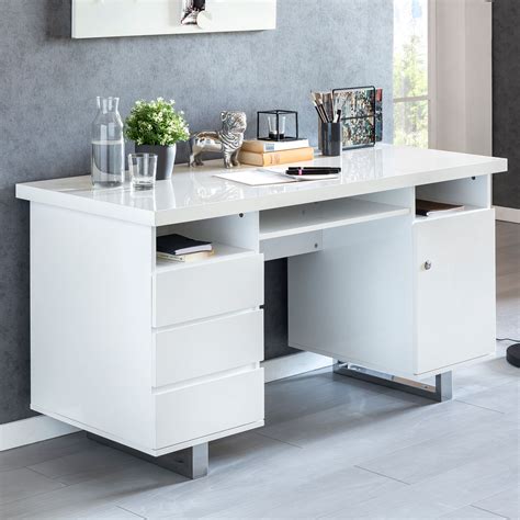 Moderne schreibtische weiß moderne schreibtische mit schönem design | office table. Schreibtisch SALLY 140x76x60 cm günstig kaufen