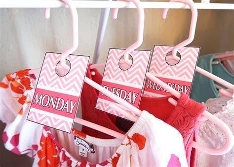 We did not find results for: Printable Days of the Week Closet Organizers | Woo! Jr ...