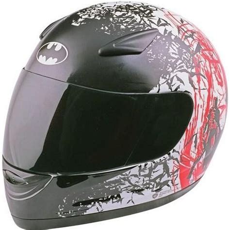 Details About Box Batman Motorycle Motorbike Full Face Crash Helmet Lid