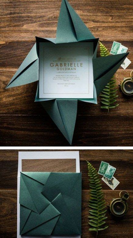 33 Ideas For Origami Design Projects Simple Origami Invitations