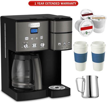 After putting in extensive hours into our research, we picked our top 8 coffee makers based on programmable most 2 in 1 coffee makers in the market are large in size due to a high capacity carafe side. Cuisinart SS-15 12-Cup Coffee Maker and Single-Serve ...