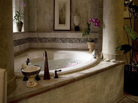 For the dressing corner, it can be opposite to the sink. Image Of Contemporary Jacuzzi Corner Tub Ideas Ideas ...