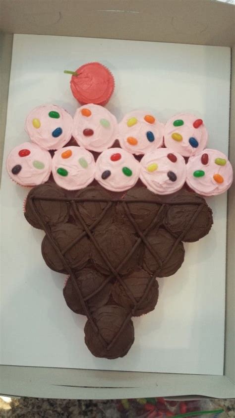Reese's eggs, cadbury mini eggs, kit kats and whoppers mini robin eggs! Yummy Brownie S'mores Trifle | Recipe | Ice cream cone cupcake cake, Ice cream cone cupcakes ...