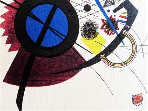 Wassily Kandinsky Lithography 1962 Josef Albers Piet Mondrian Paul