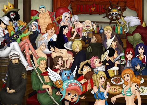 Fairy tail vs one piece 2 play game online first in kiz10.com !! One Piece x Fairy Tail by ARISA777o-w-o on DeviantArt