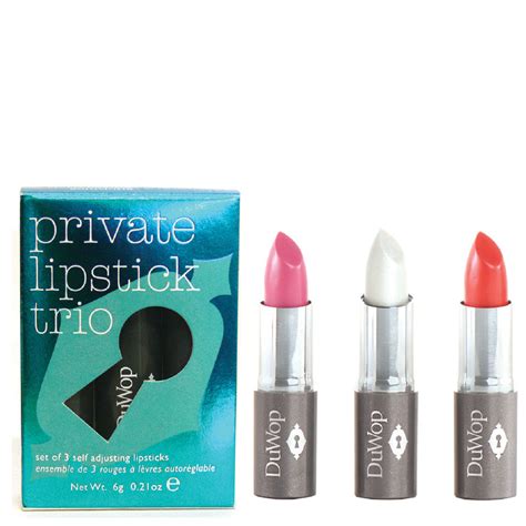 Duwop Mini Private Lipstick Trio Free Shipping Lookfantastic