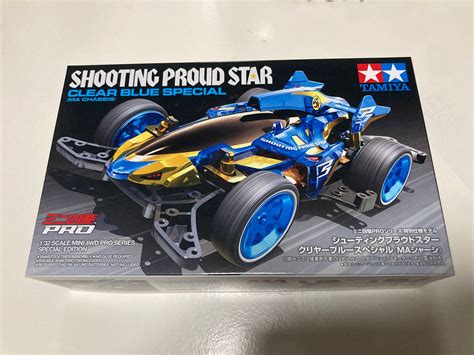 95573 Tamiya Mini 4wd Shooting Proud Star Clear Blue Special Hobbies