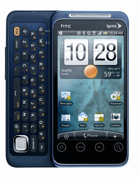 Htcs Evo Shift 4g Qwerty Slider With Android 22 And 36 Screen