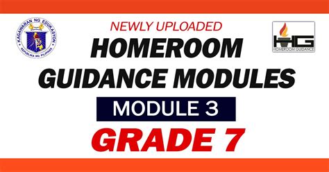 Grade 7 Homeroom Guidance Module 3 Newly Uploaded Deped Click