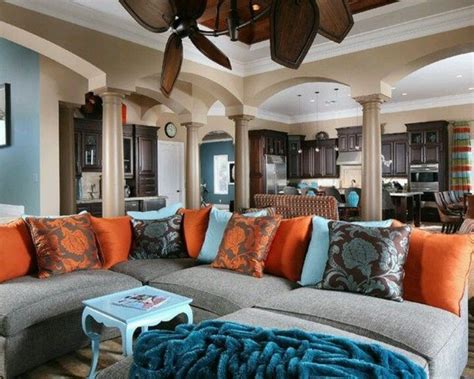 Comfy Grey And Turquoise Living Room Décor Ideas 12 Living Room Decor