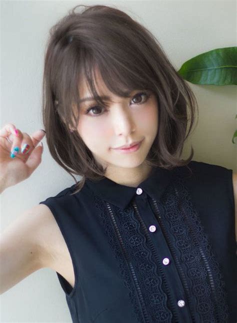 前下がりボブのニュアンスパーマ(髪型ボブ) | ヘアスタイル ...