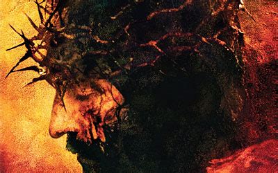 It doesn't merely convey the literal meaning of words. Passion of the Christ - Yenra