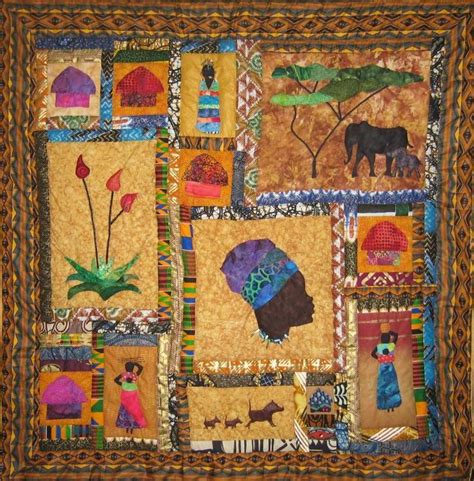 African Windows Quilt By Kalahari Quilts Quilt Your Heart Out Pin