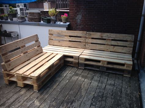 Hoekbank Pallets Pallet Bench Scrap Wood Projects Diy Pallet Projects