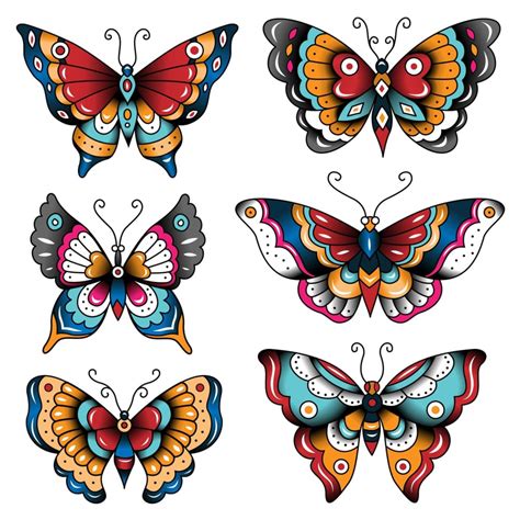 Butterfly Set Temporary Tattoo Easytatt™