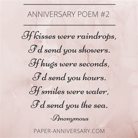 13 Beautiful Anniversary Poems To Inspire Paper Anniversary By Anna V