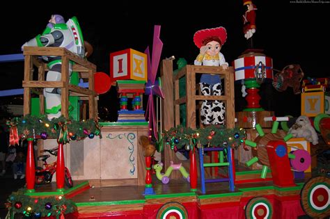 Toy Story Float In Mickey S Once Upon A ChristmasTime Parade During