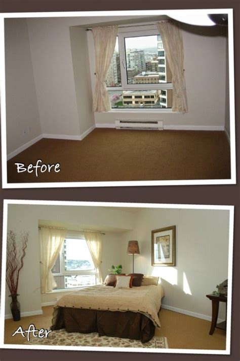 A special smell is one of the first things that buyers will take notice as they come to visit your home. Staging a master bedroom placing the bed in the corner ...