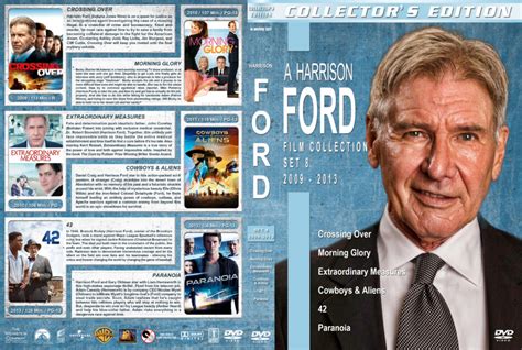Harrison Ford Collection Set Dvd Cover R Custom