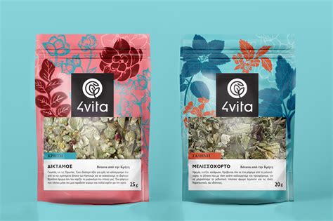 Deep Blue Design Creates Herbs Packaging Design For 4vita World Brand