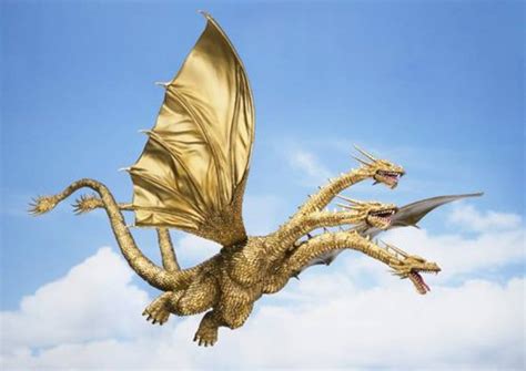 Welcome to /r/godzilla, a place to admire the king of the monsters and his many foes! S.H. MonsterArts - King Ghidorah - Special Color Version