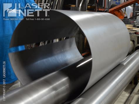 Sheet Metal Rolling Services Laser Cutting Metal Fabrication