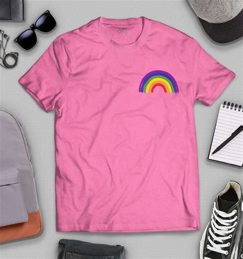 S4e Men S Rainbow Pocket T Shirt Gay Pride Love Wins Lgbtq Shirts Ebay