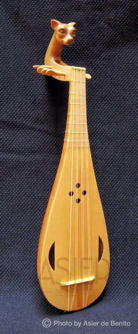 Instrumundo Instrumentos Musicales Guiterna Guitarra Medieval Gittern