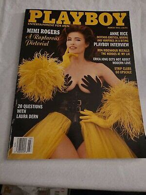 Playboy March Mimi Rogers Anne Rice Laura Dern Kimberly Donley