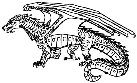 Wings Of Fire Dragon Coloring Pages At Getcolorings Free Printable Colorings Pages To