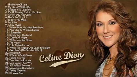 Celine Dion Greatest Hits Full Album New 2017 Celine Dion Greatest