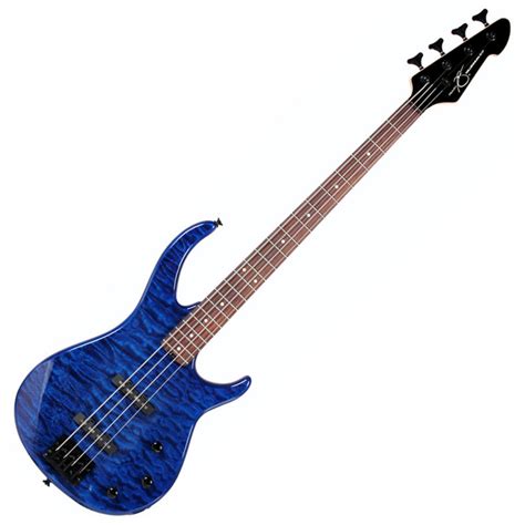 OFFLINE Peavey Millennium BXP 4 String Bass Guitar Trans Blue Gear4music