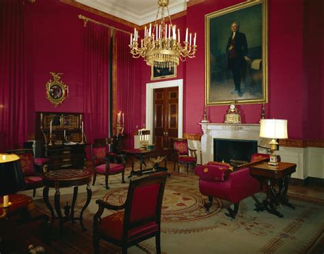 President james madison established the state dining room in 1809. White House Rooms: Red, Green, Monroe (Treaty), State ...
