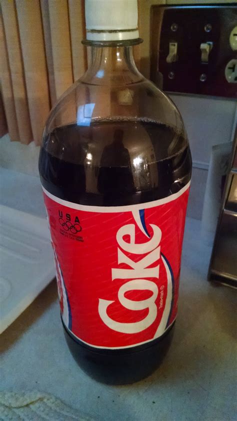 2 Liter Bottle Of Coke From 1988 I Found At My Great Grandmas House Pics
