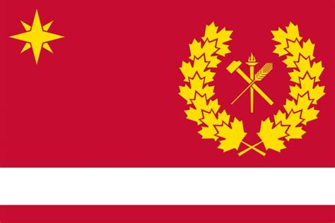 A Better Imo Syndicalist Canada Flag That I Made Rkaiserreich