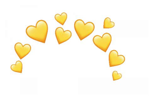 Browse and download hd crown emoji png images with transparent background for free. Yellow heart emoji transparent. Crown love corona amarillo ...