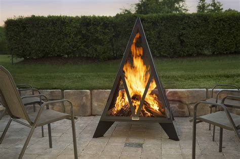 Check spelling or type a new query. Iron Embers Pyramid Fireplace