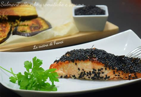 Semplice, facile e buono, questi sono gli aggettivi che preferisco usare in cucina. Salmone alle erbe aromatiche e sesamo (con immagini ...