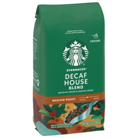 Starbucks® Decaf House Blend Medium Roast Ground Coffee 12 Oz Harris