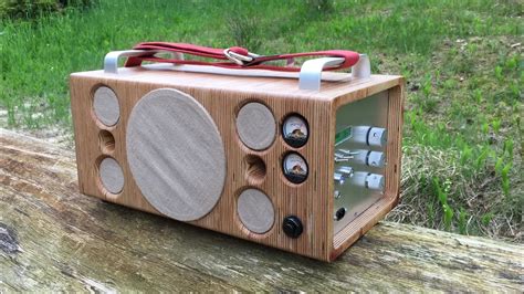 Homemade Portable Bluetooth Speaker Boombox Youtube