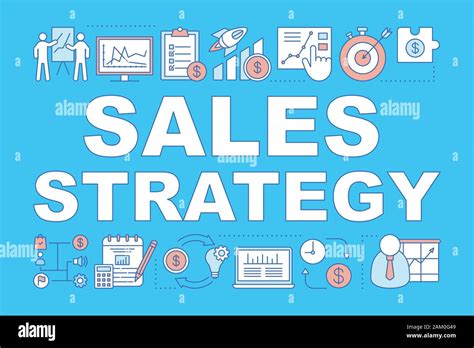 Sales Strategy Word Concepts Banner Company Strategic Business Plan