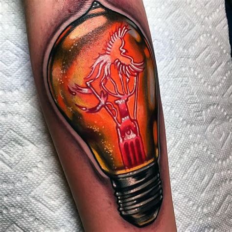 Its big and bold but still feminine. 70 Red Ink Tattoo Designs For Men - Masculine Ink Ideas