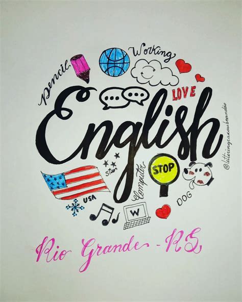 Capa De Inglês Para Imprimir