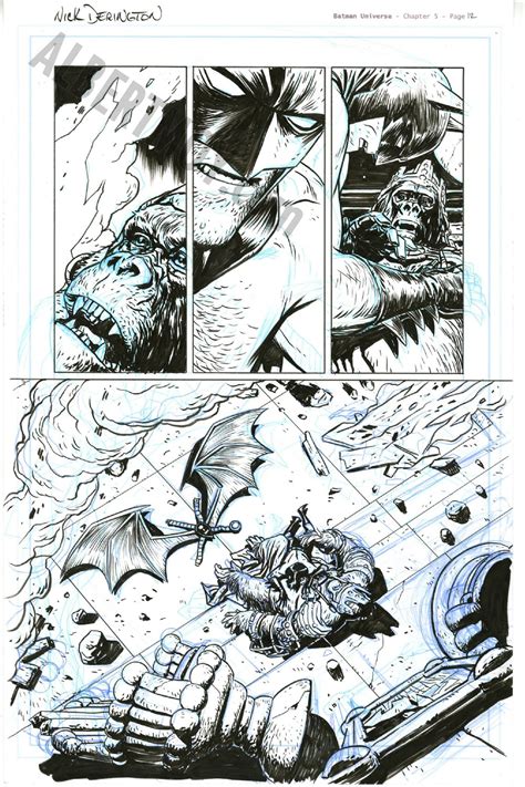Albert Moy : Original Comic Art - Batman 100 page Giant by Nick Derington