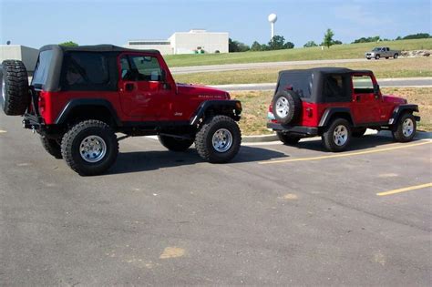 Amazing Difference What A 3 Lift And Some Bigger Tires Do Jeep