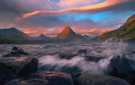 Here you will find tons of high quality and beautiful wallpapers for your desktop. Glacier Lake in Montana HD Wallpaper | Background Image ...