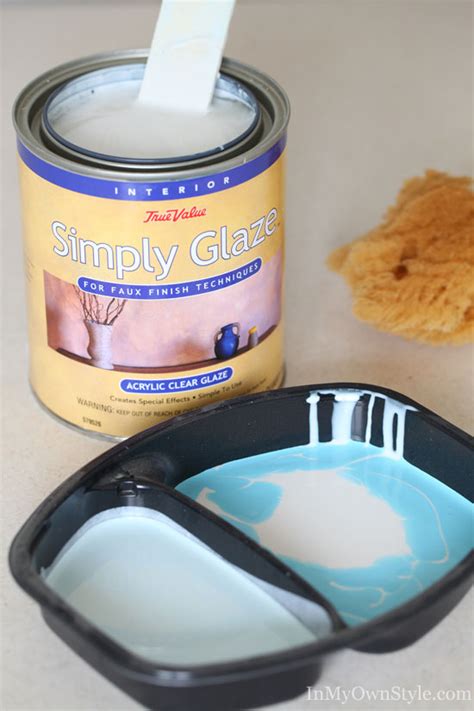 Because glazes are transparent and mixed with paint, when they are applied over a base coat, they can add dimension and richness to a paint job. Painting Verdigris on a Shiny Brass Light Fixture - In My ...